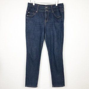 TORRID Dark Blue Wash Skinny Jeans Size 16